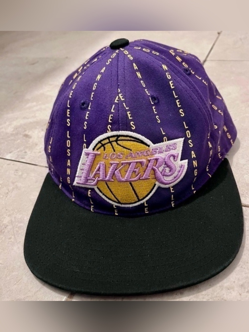 LAKERS - MITCHELL & NESS BALL HAT